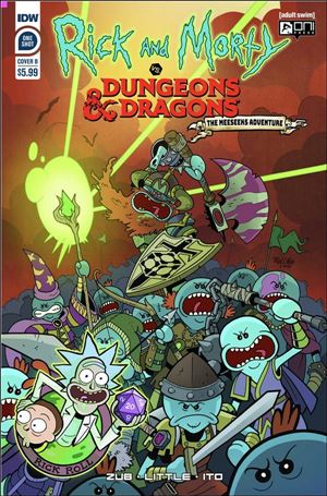 Rick and Morty vs Dungeons & Dragons: The Meeseeks Adventure issue One Shot-B Troy Little Cover