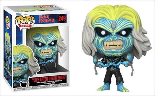 Pop! Rocks figure 249 Live After Death Eddie