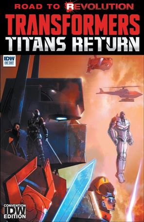 Transformers: Titans Return issue nn-C Livio Ramondelli Convention Cover 