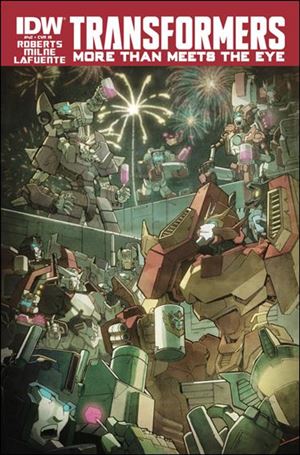 Transformers: More Than Meets the Eye (2012) issue 42-C Naoto Tsushima 1:10 Cover