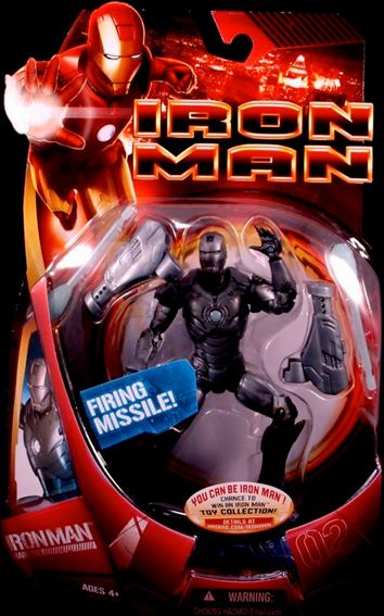 Iron Man (Movie) figure 2 Iron Man (Mark 02 - Gray)
