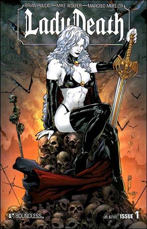 Lady Death (2010) issue 1 Standard Cover