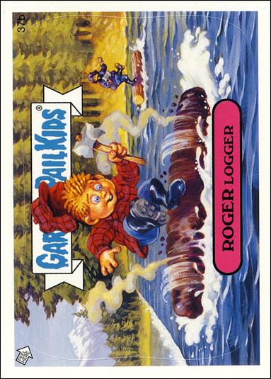 Garbage Pail Kids All-New Series 4 (Base Set) card 37b Roger Logger