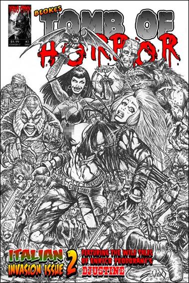 Blokes Tomb of Horror issue 5-C Sketch Cover