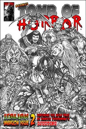 Blokes Tomb of Horror issue 5-C Sketch Cover