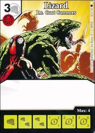 Marvel Dice Masters Amazing Spider-Man card 60 Lizard: Dr. Curt Connors