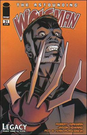 Astounding Wolf-Man issue 21 Josh Howard Cover