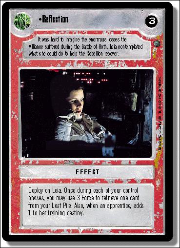 Star Wars: Dagobah Limited (Base Set) card 120 Reflection