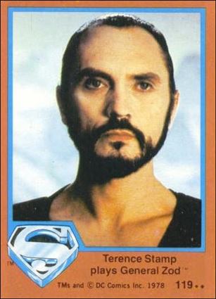 Superman (Movie) Series 2 (Base Set) card 119 Terence Stamp plays General Zod
