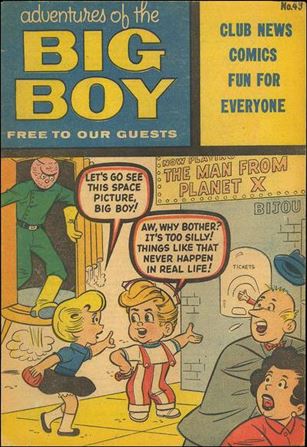 Adventures of the Big Boy issue 49 East Coast Cover