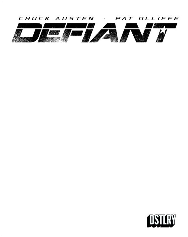 Defiant (2025) issue 1-F Blank Sketch Wraparound Cardstock Cover