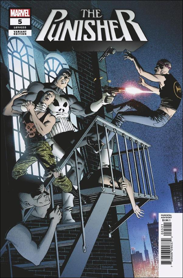 Punisher (2018) issue 5-C Mike Zeck 1:100 Hidden Gem Color Cover