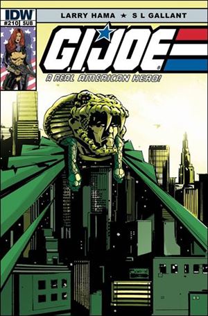 G.I. Joe: A Real American Hero issue 210-B Antonio Fuso Subscription Cover