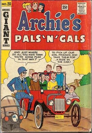 Archie's Pals 'n Gals issue 28-B 35 Cent Cover