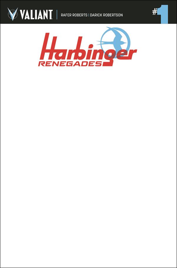 Harbinger: Renegade issue 1-F Blank Cover