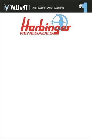 Harbinger: Renegade issue 1-F Blank Cover