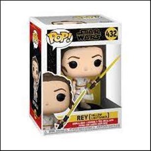 POP! Star Wars figure 432 Rey (Yellow Lightsaber)