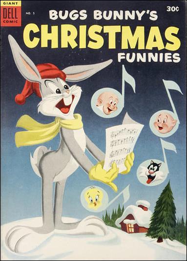 Bugs Bunny's Christmas Funnies issue 5-B 30 Cent Cover