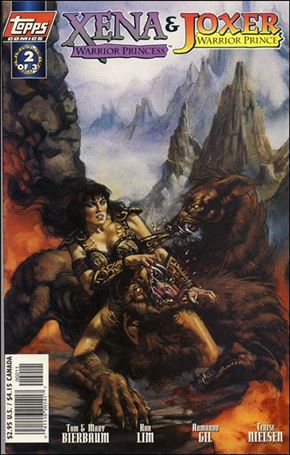 Xena: Warrior Princess/Joxer: Warrior Prince issue 2-B Terese Nielsen Cover