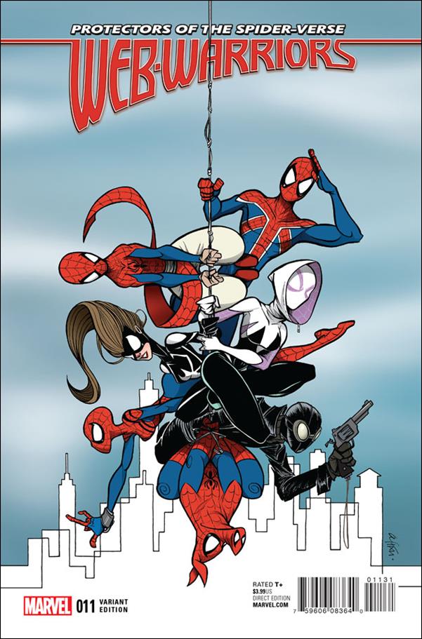 Web Warriors issue 11-B Gustavo Duarte Cover