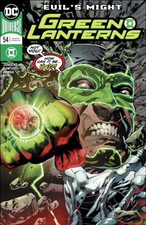 Green Lanterns issue 54 Mike Perkins Cover