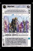 Star Wars: Theed Palace Limited (Base Set) card 73 Gungan Guard