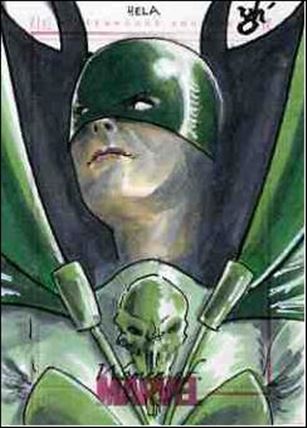 Women of Marvel (SketchaFEX Subset) card GH Gabe Hernandez 1/152