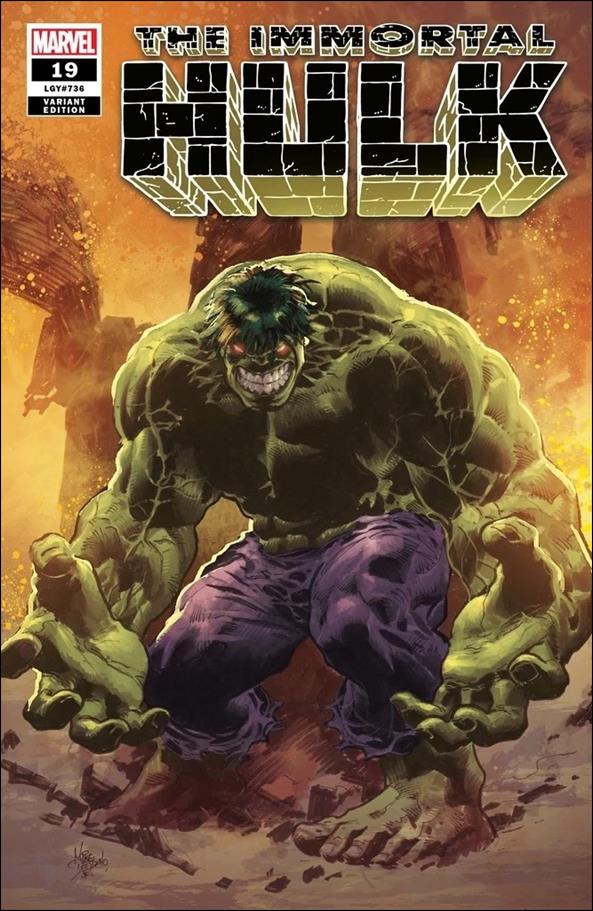 Immortal Hulk issue 19-F Mike Deodato Jr. Comics Elite Cover