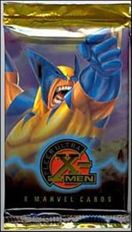 1996 Fleer Ultra X-Men All Chromium card 2 Wolverine Pack