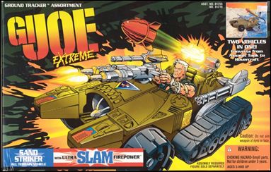 G.I. Joe Extreme Vehicles figure 4 Sand Striker All Terrain Vehicle