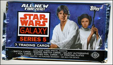 Star Wars Galaxy: Series 5 card 2 Sealed Hobby Pack