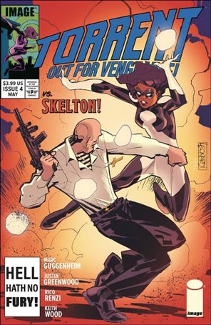 Torrent issue 4-C Rick Leonardi Cover
