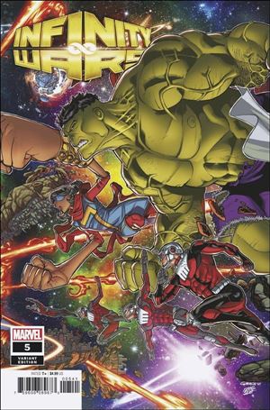 Infinity Wars issue 5-B Javi Garron Connecting Cover
