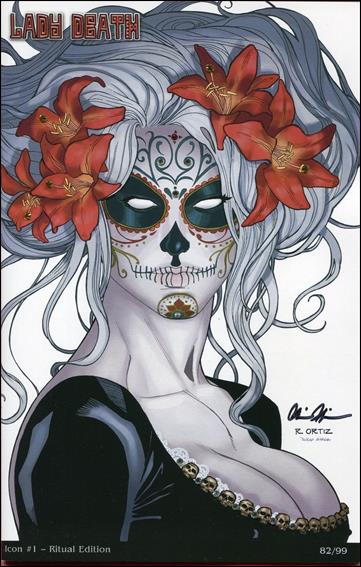Lady Death: Icon issue 1-Q Ritual Edition 1/99