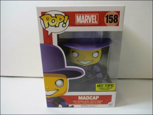 POP! Marvel figure 158 Madcap (Hot Topic Exclusive)
