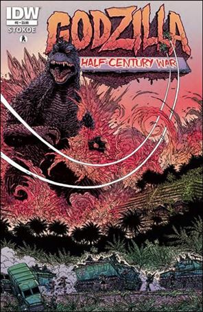 Godzilla: Half Century War  issue 2 James Stokoe Cover