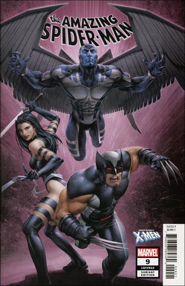 Amazing Spider-Man (2018) issue 9-B Clayton Crain X-Men Cover