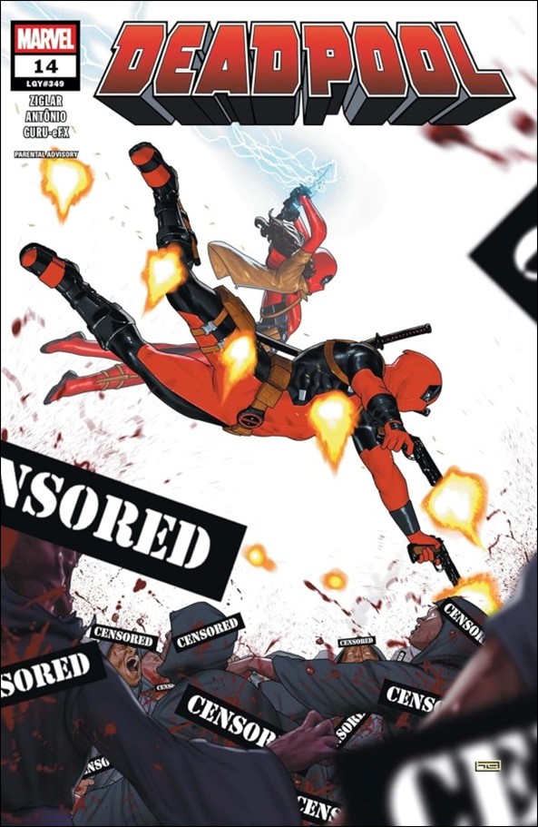 Deadpool (2024) issue 14 Taurin Clarke Cover