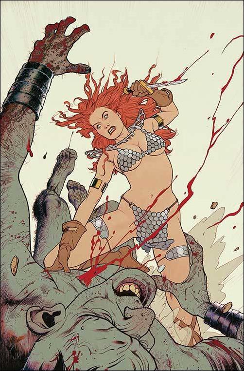 Red Sonja: Empire of the Damned issue 2-J Joshua Middleton 1:15 Foil Cardstock Cover