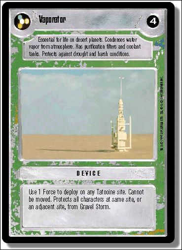 Star Wars: Premiere Limited (Base Set) card 203 Vaporator