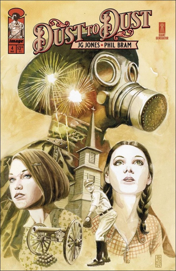 Dust to Dust (2024) issue 4 J. G. Jones Cover