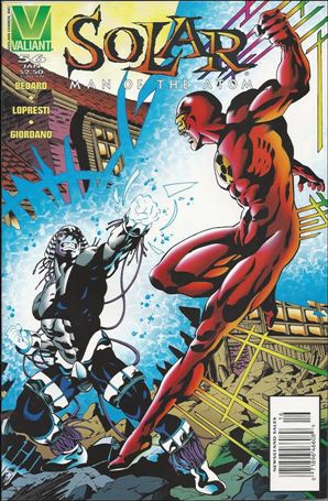 Solar, Man of the Atom (1991) issue 56-B Newsstand Edition