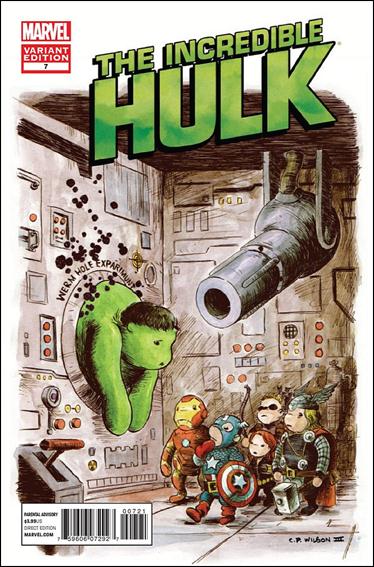 Incredible Hulk (2011)  issue 7-B Charles P. Wilson III 1:25 "AA Appreciation" Cover
