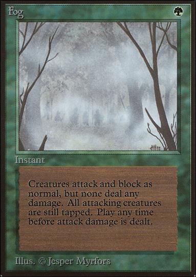 Magic the Gathering: Limited Edition Beta (Base Set) card 194 Fog