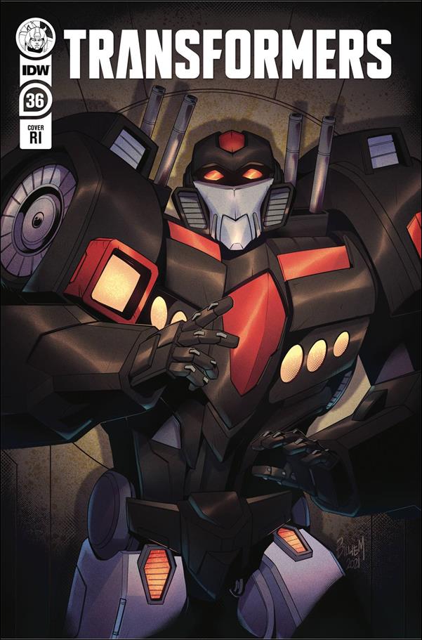 Transformers (2019) issue 36-C Billie Montfort 1:10 Cover