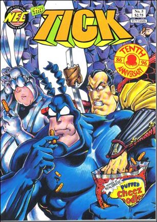 Tick (1988) issue 5-D 10th Anniversary Cover (4th Printing)