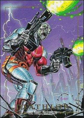1992 Marvel Masterpieces (Base Set) card 28 Deathlok