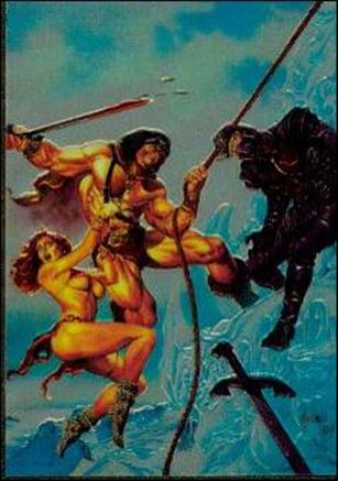 Conan II (Base Set) card 47 Savage Sword #104