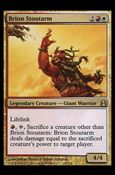 Magic the Gathering: Commander (Base Set) card 187 Brion Stoutarm