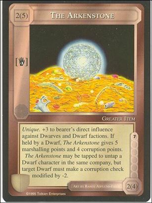 Middle-Earth: The Wizards (Base Set) card 410 The Arkenstone
